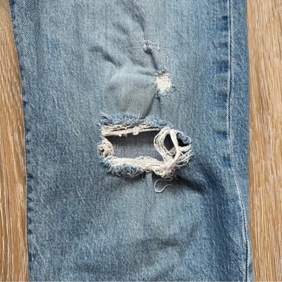 Levi's Jeans Ribcage Straight Ankle Tango Fade - Size 26 - Picture 8 of 16